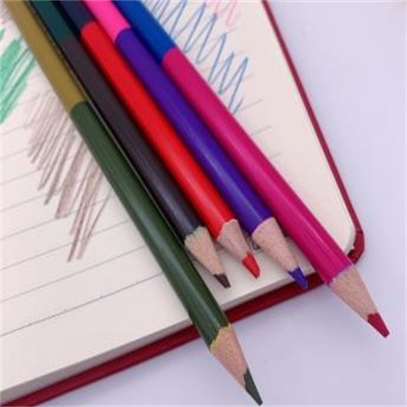 Safe Non-Toxic Student Learning Supplies Log Primary School Writing Safe Odor-Free Pencil 4