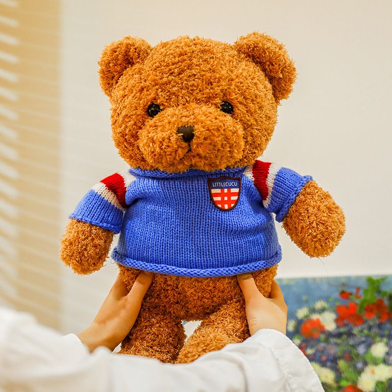 50CM British bear, cute teddy bear plush toy, hugging bear doll Specification image