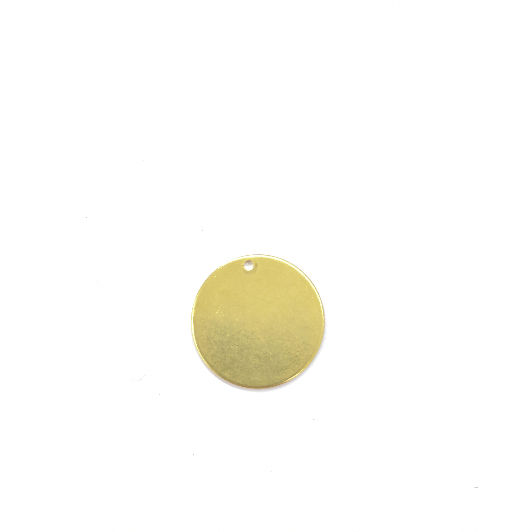 XW05975 One hole on the flat edge of the solid disc