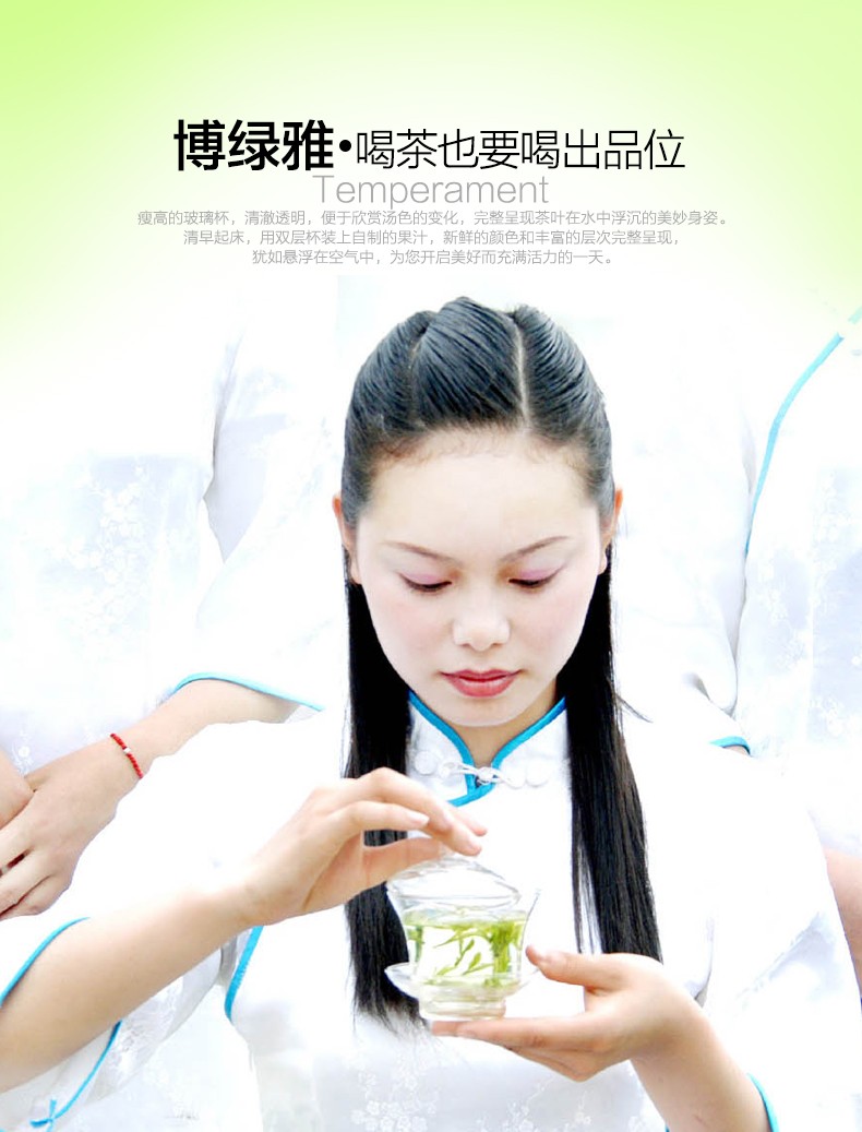 Wholesale Ruyi teapots, high borosilicate heat-resistant glass teapots, flower teapots and Gongfu tea sets detail image 4