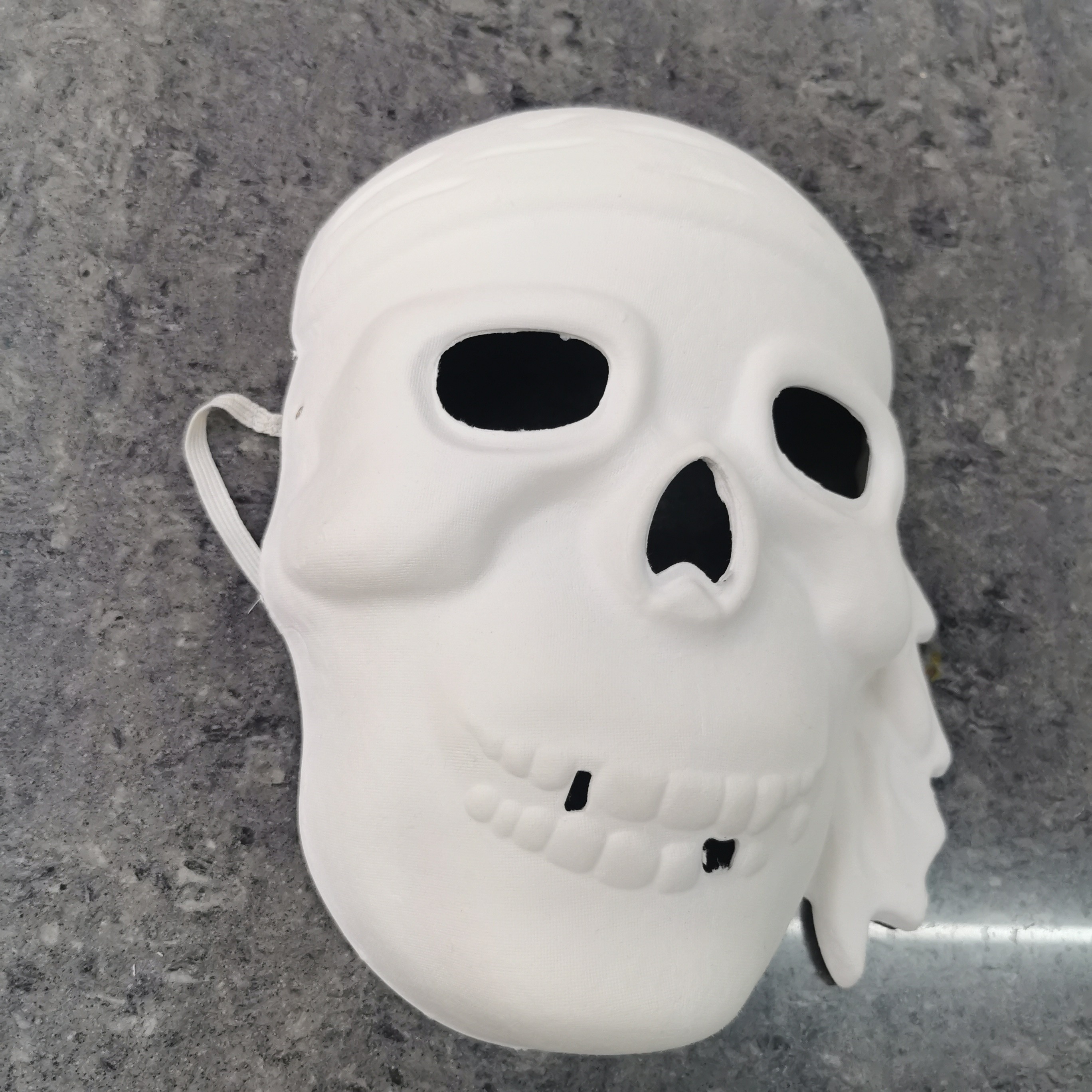 一次性纸浆面具DIY创作个性手工绘画面具敢死队面具万圣节装饰绘画玩具详情图4