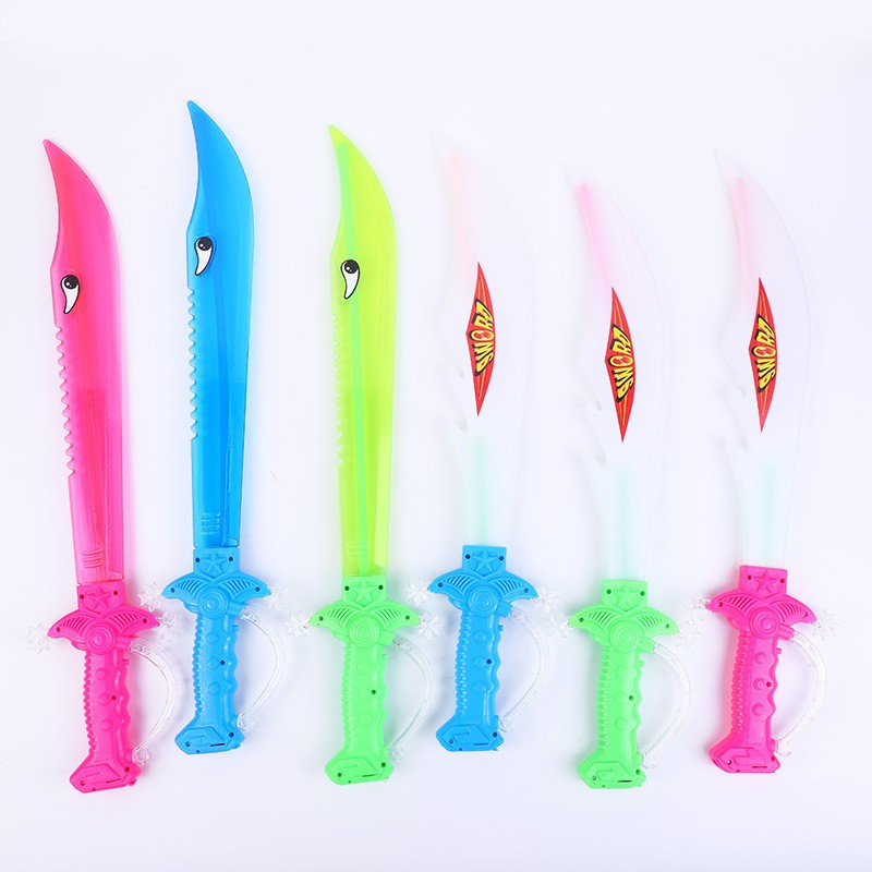 1063 LED发光大号喷漆大刀  公园乐园儿童闪光刀剑详情图3