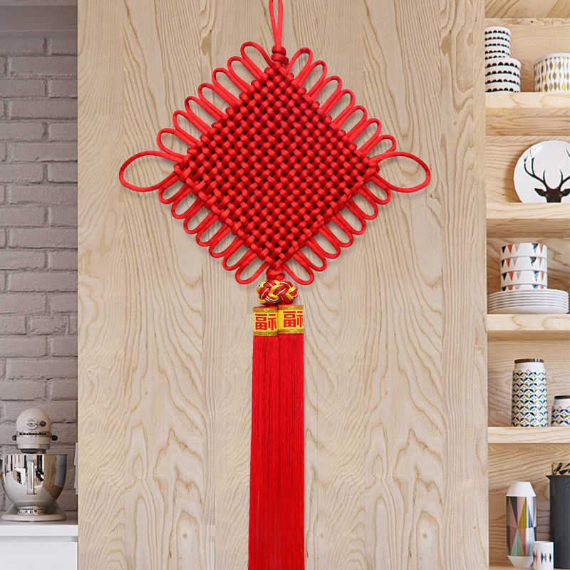 2021 New style factory direct sales wholesale Best-selling Festival, Wedding and celebration Chinese Knot 120*120 pic 3