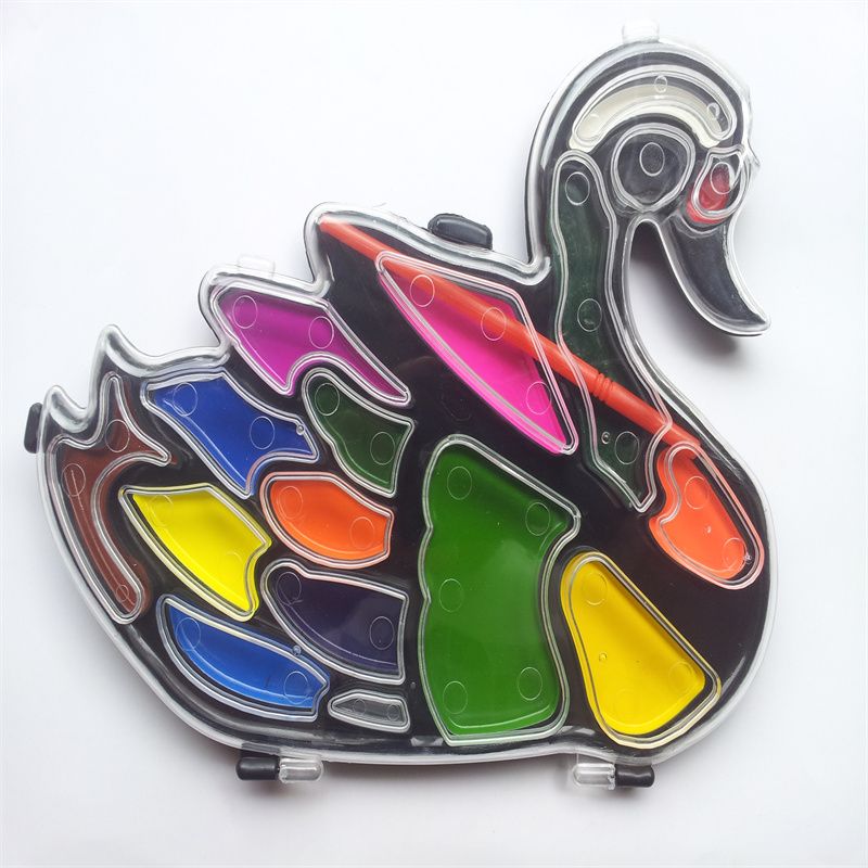 清洗方便可晕染软头笔尖优质纤维笔尖水彩笔可水洗涂写顺畅随意绘画轻松水洗色彩鲜艳