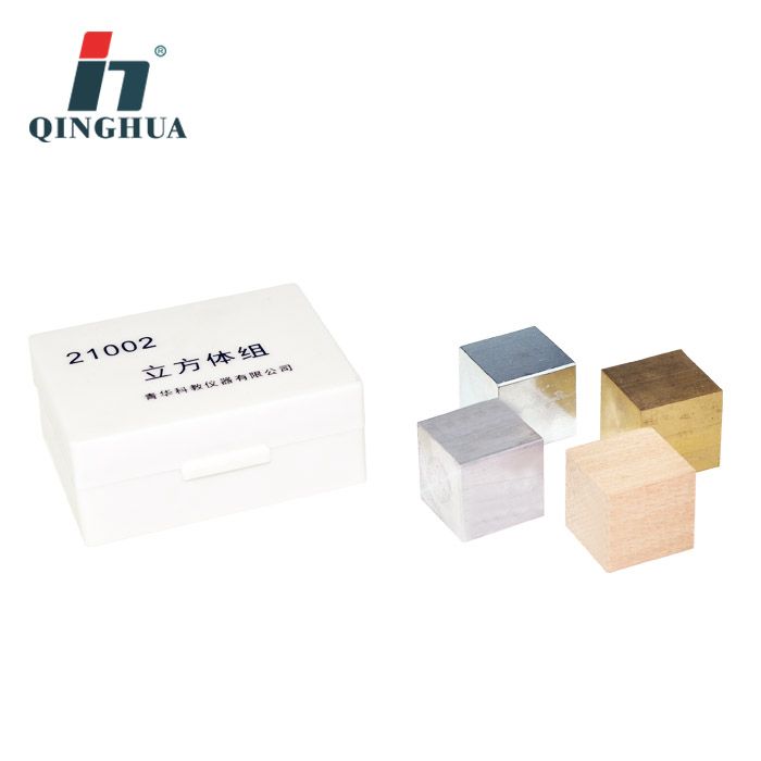 方体组铜铁铝木块 /体积密度产品图