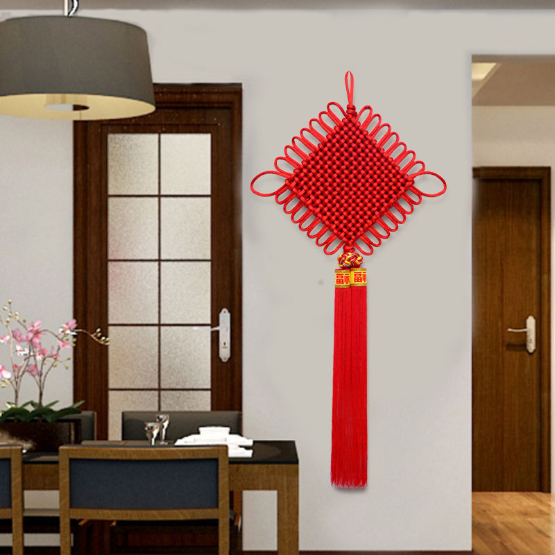 2021 New style factory direct sales wholesale Best-selling Festival, Wedding and celebration Chinese Knot 120*120 pic 4