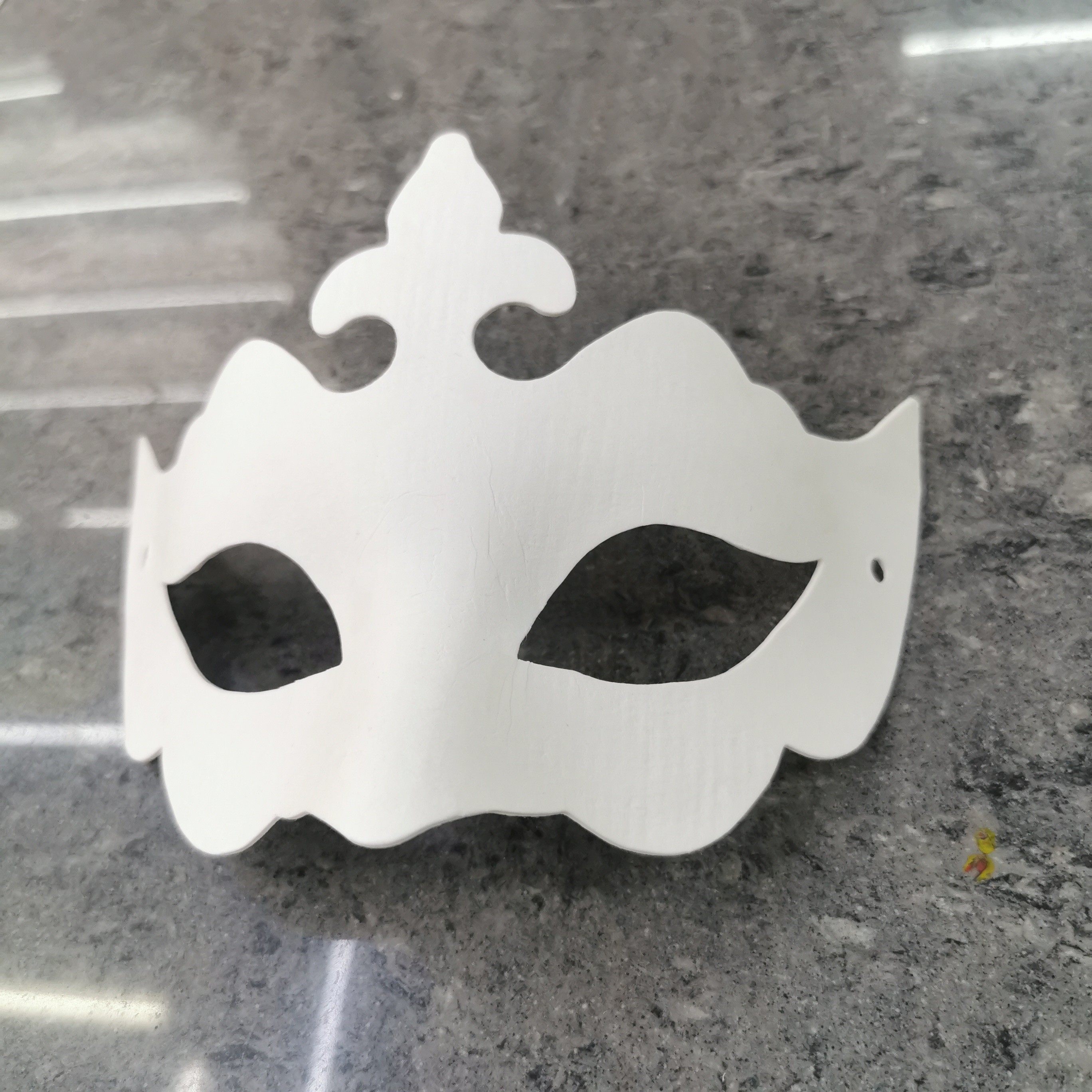 一次性纸浆面具DIY创作个性手工绘画新皇冠面具绘画玩具