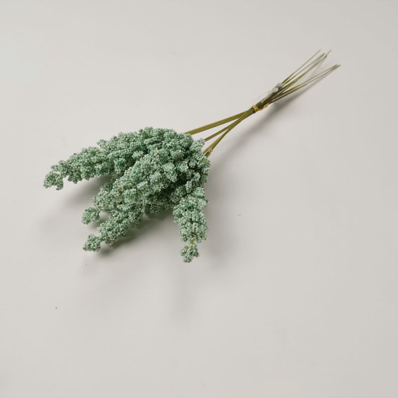 Nordic wheat ear flower simulation flower, wheat ear home combination flower arrangement, simple style, forest-themed mini Provence lavender Specification image