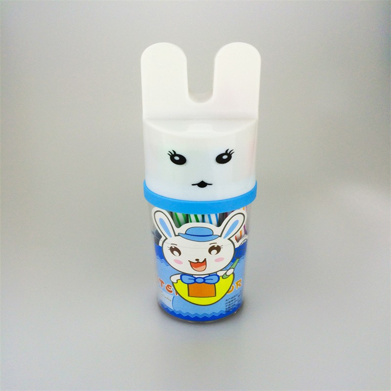 涂写顺畅随意绘画轻松水洗色彩鲜艳水彩笔可水洗清洗方便可晕染软头笔尖优质纤维笔尖详情图20