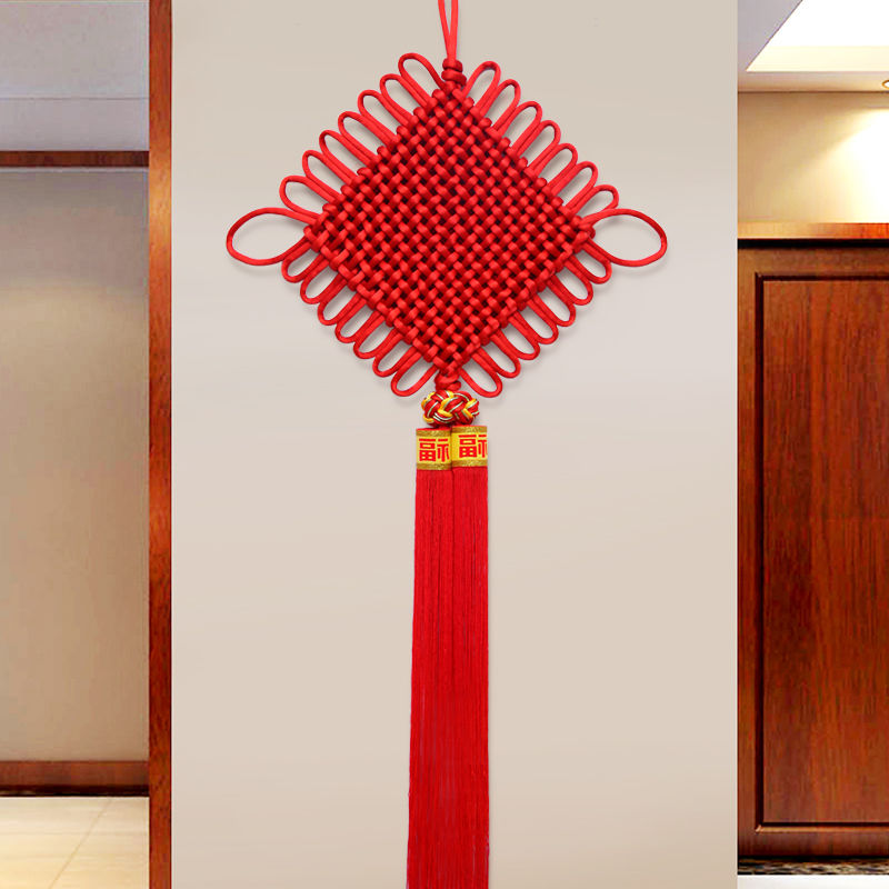 2021 New style factory direct sales wholesale Best-selling Festival, Wedding and celebration Chinese Knot 120*120 pic 1