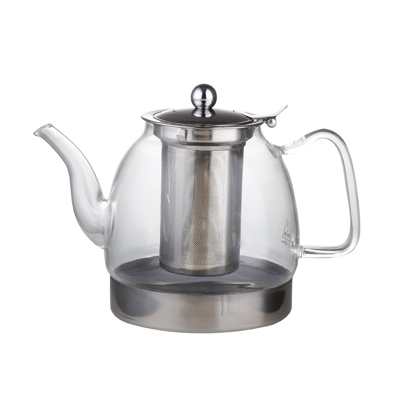 批发高硼硅耐热玻璃茶壶电磁炉专用玻璃壶茶壶1000ml详情1