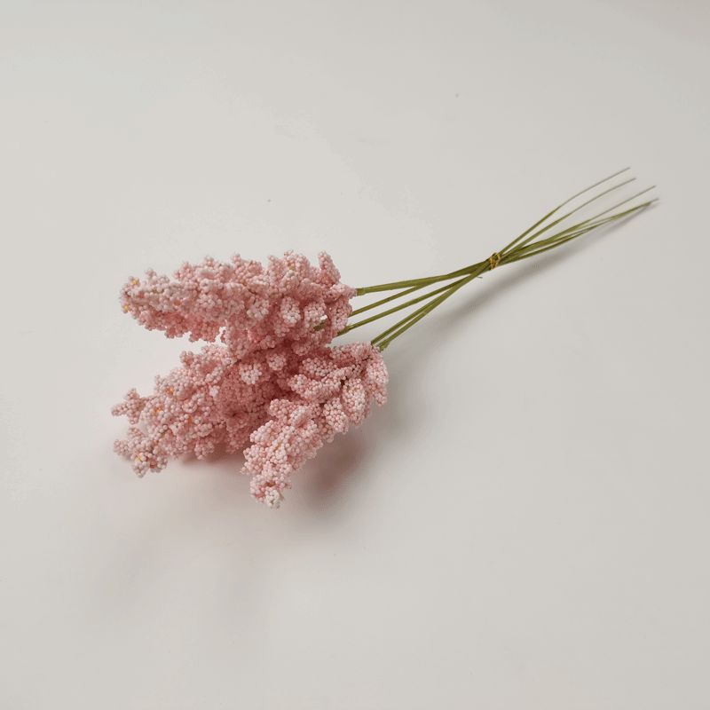 Nordic wheat ear flower simulation flower, wheat ear home combination flower arrangement, simple style, forest-themed mini Provence lavender Application Scenario