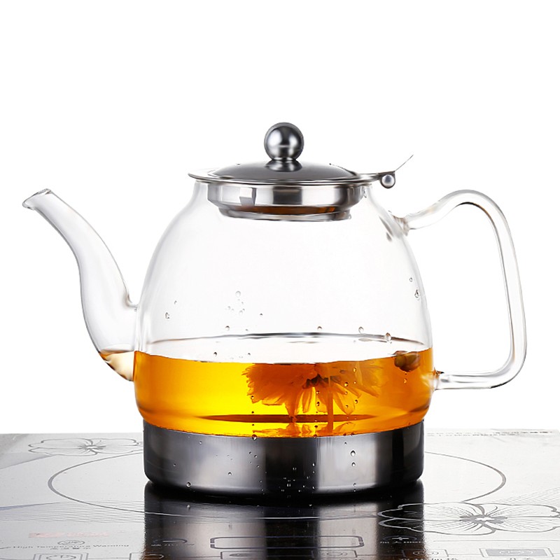 批发高硼硅耐热玻璃茶壶电磁炉专用玻璃壶茶壶1000ml详情4