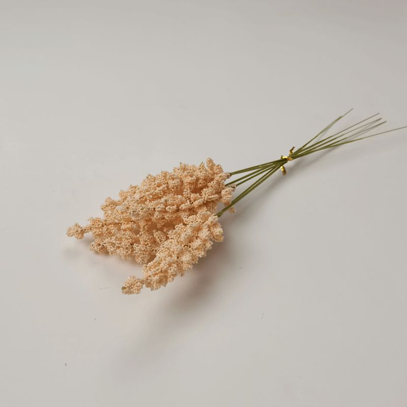Nordic wheat ear flower simulation flower, wheat ear home combination flower arrangement, simple style, forest-themed mini Provence lavender Item Picture