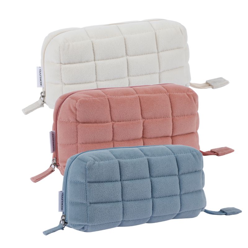 KOKUYO国誉收纳包·NEMU NEMU枕枕包·涤纶+帆布可爱创意学生用柔软大容量多功能包WSG-KUK261