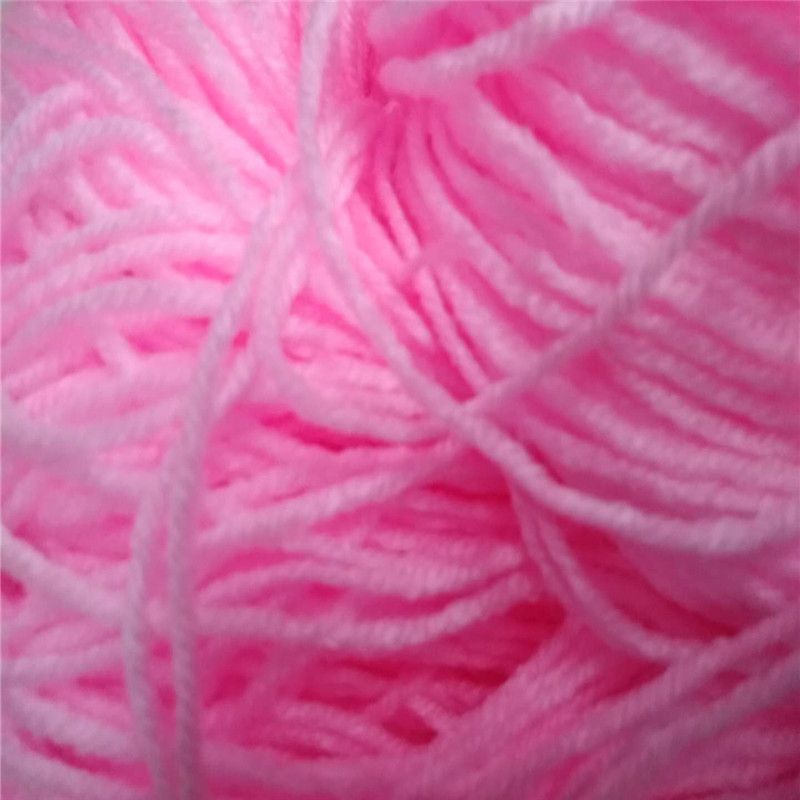 超软毛线手编单色宝宝线中粗晴纶纱线勾鞋围巾产品图