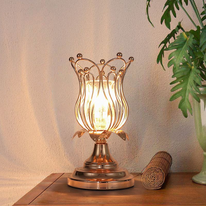 Metal aromatherapy lamp wholesale oil lamp lotus 220V atmosphere lamp