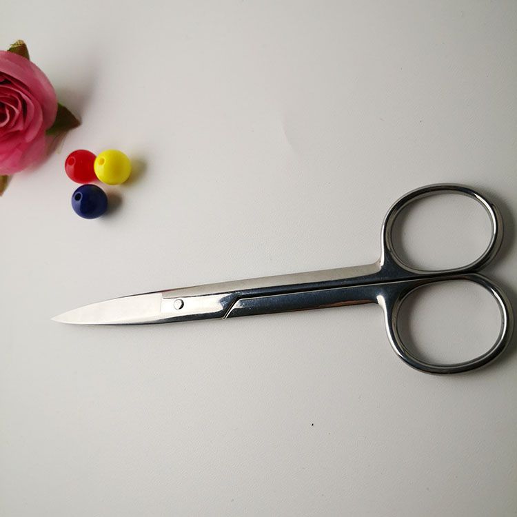 剪刀手工剪眉剪不锈钢剪刀 指甲剪理发 小百货小商品地摊经济铁剪