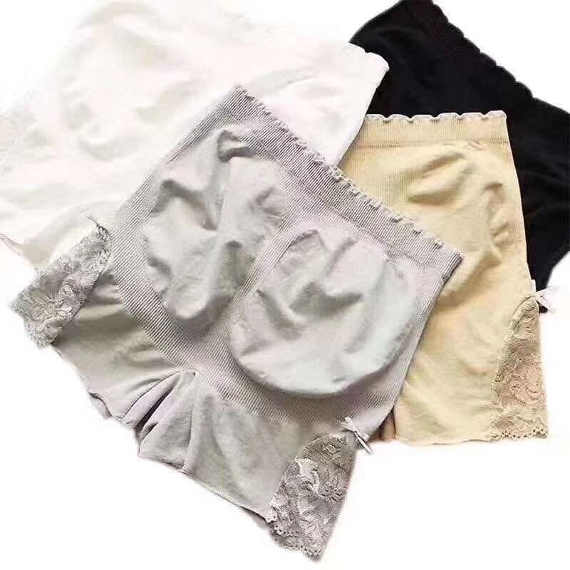 Explosion-Proof Safety Pants Women's Thin Three-Point Seamless Leggings Unrolled Safety Shorts 7