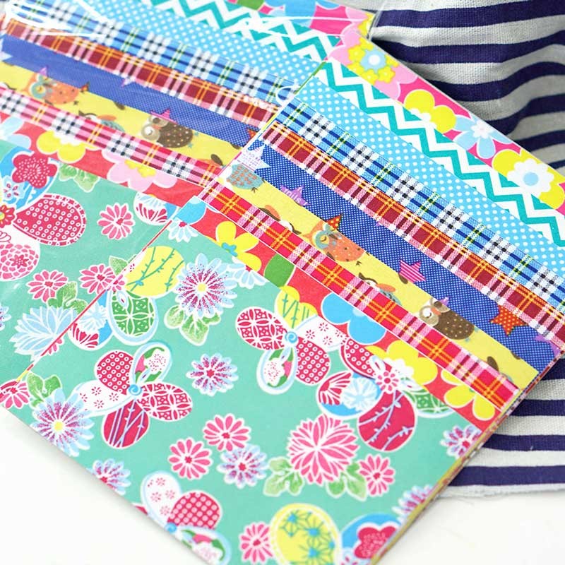 Korean bestseller DIY handmade fabric stickers with floral polka dots Christmas cartoon cotton fabric are cute, fresh and customizable detail image 4