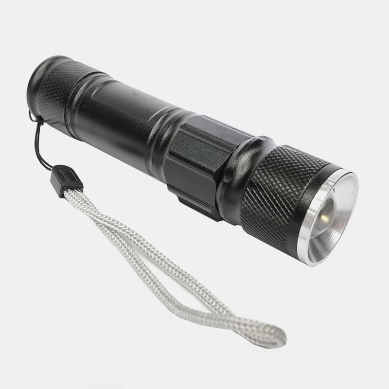 515USB charging mini flashlight, telescopic focusing high-intensity LED flashlight, mini portable high-intensity lamp flashlight detail image 12
