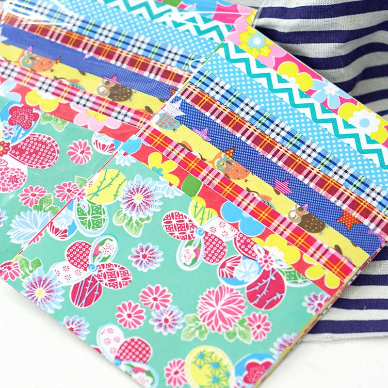 Korean bestseller DIY handmade fabric stickers with floral polka dots Christmas cartoon cotton fabric are cute, fresh and customizable details Picture