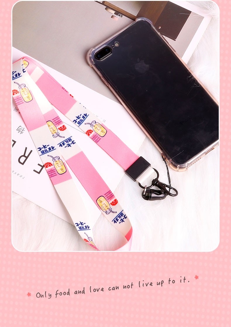 定制卡通可爱女款挂脖手机挂绳子男钥匙手腕吊饰链定制应援物图案logo挂绳详情图5