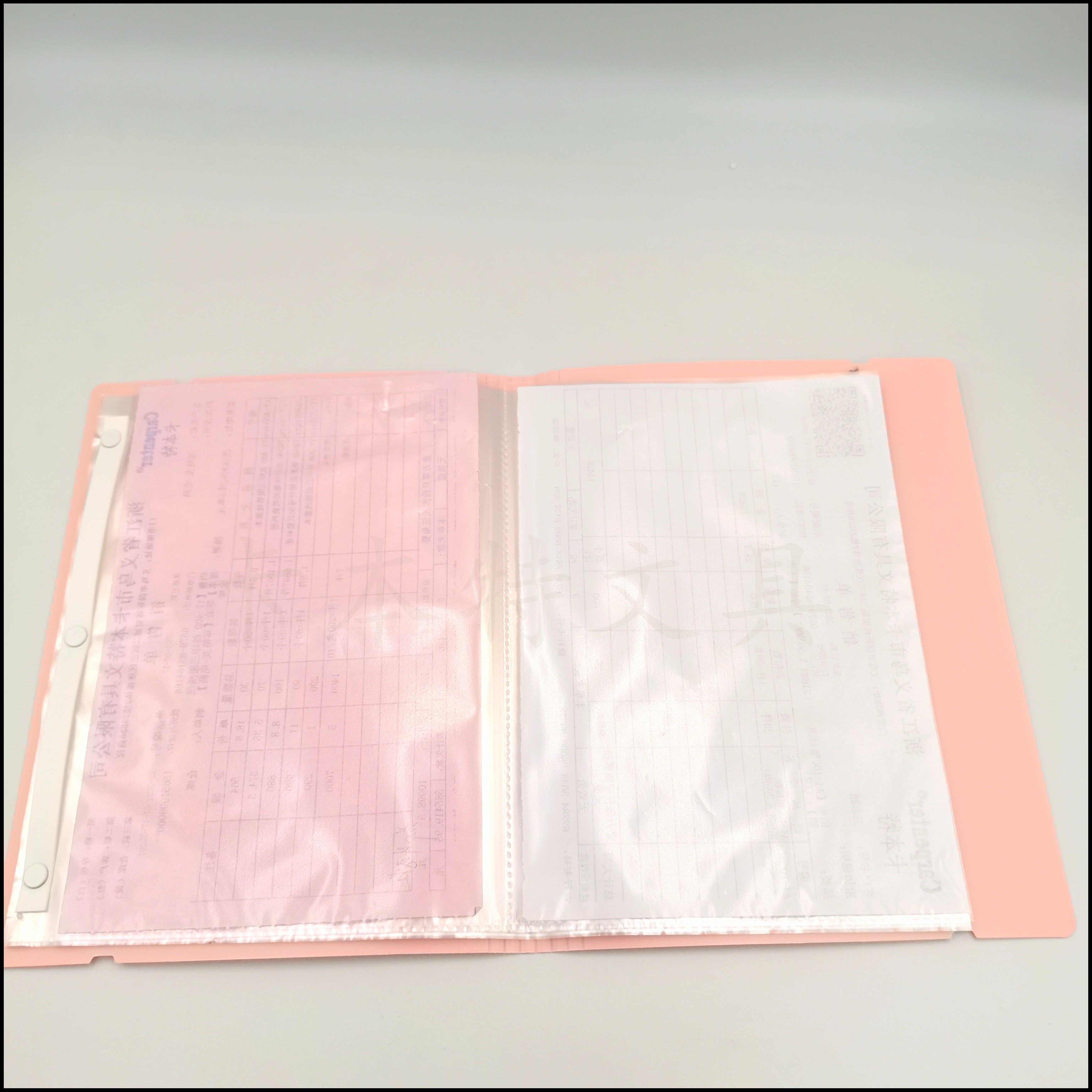 迷你单据多功能25页单据收纳本A5票据册自产自销收纳册税票册清单册详情9