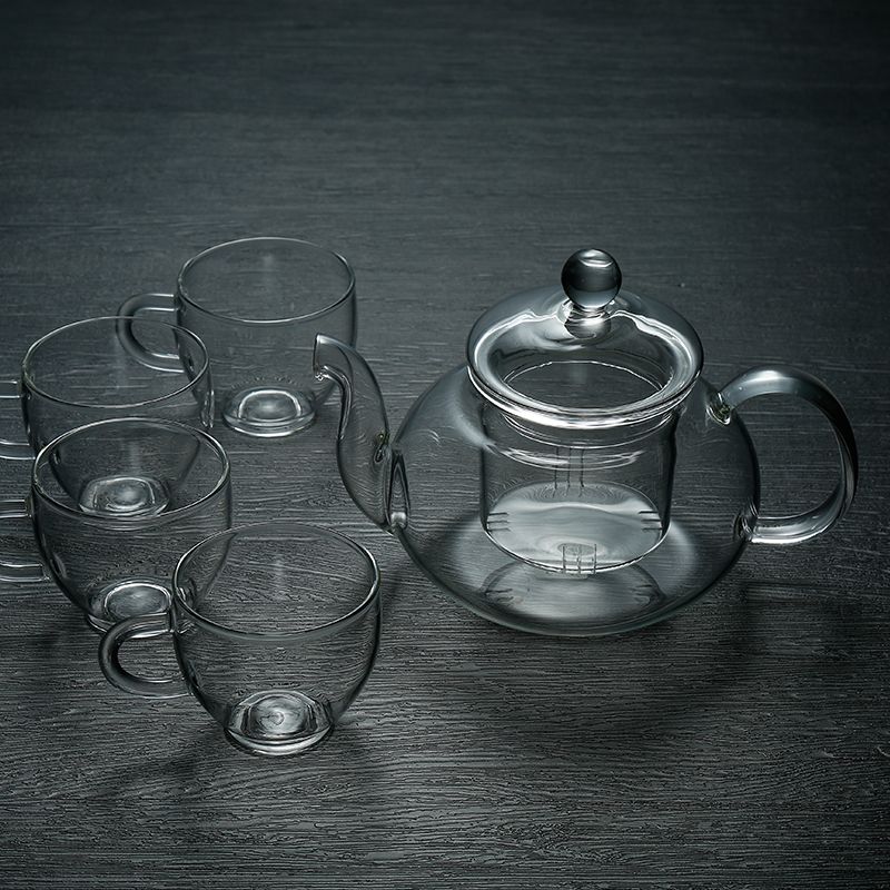 纯手工高硼硅耐热玻璃礼品盒套装茶具批发详情图3