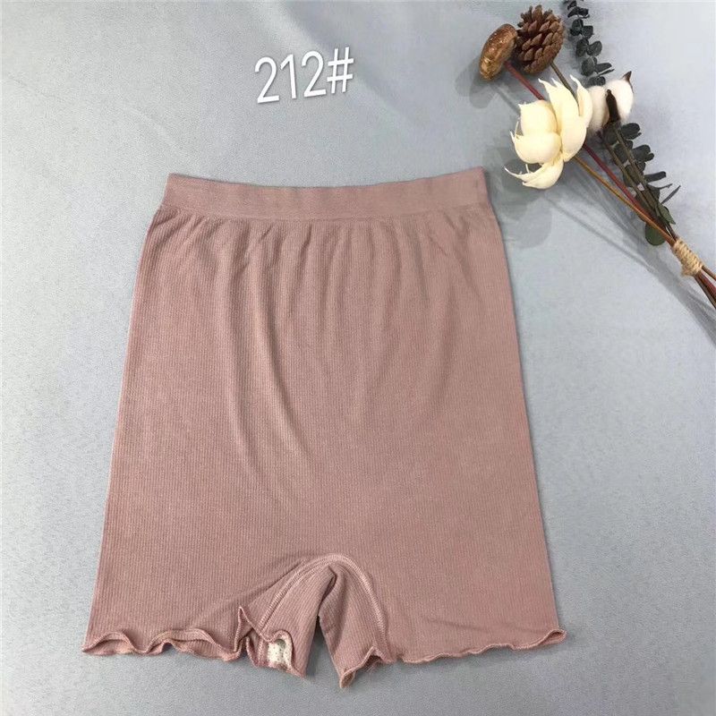 Explosion-Proof Safety Pants Women's Thin Three-Point Seamless Leggings Unrolled Safety Shorts 4