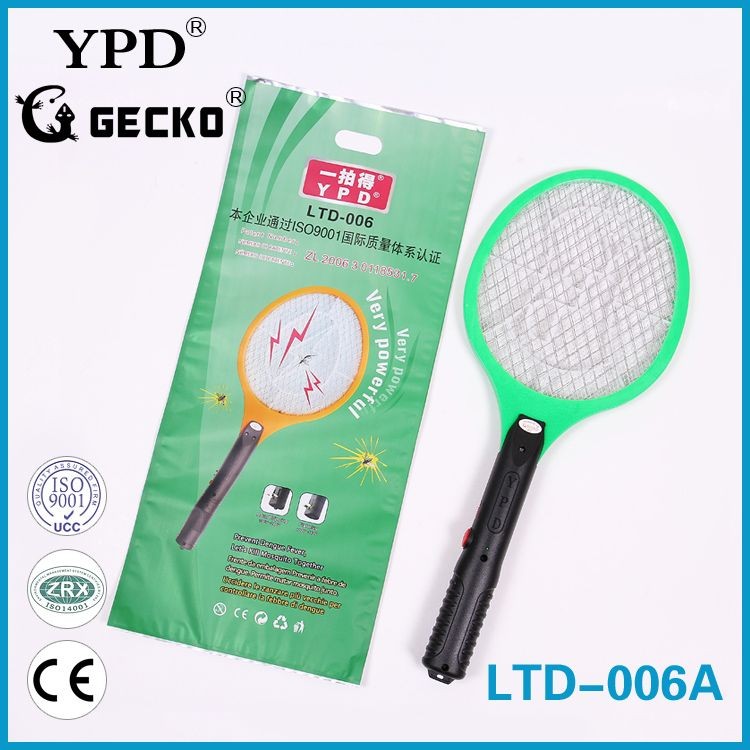 出口巴西欧洲充电式中号电蚊拍21*51CMYPD一拍得LTD-006A加长插头详情5