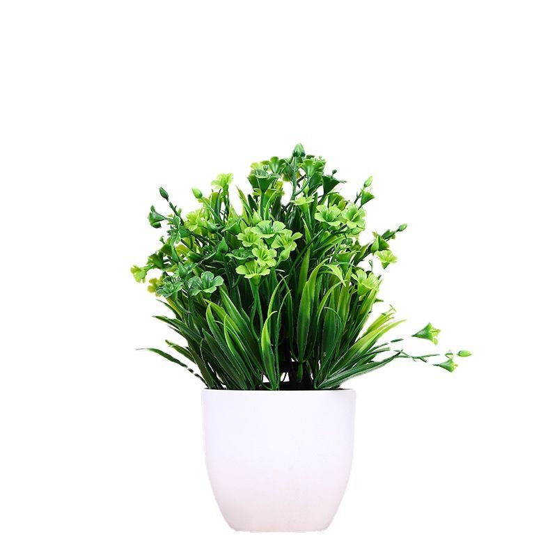 MC-108 Artificial Flower Creative mini potted Plant model room bedroom Desk Desktop Home decoration ins wholesale Application Scenario