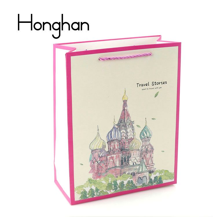 新款    时尚精美礼品袋 手提袋  创意纸袋 paper bag