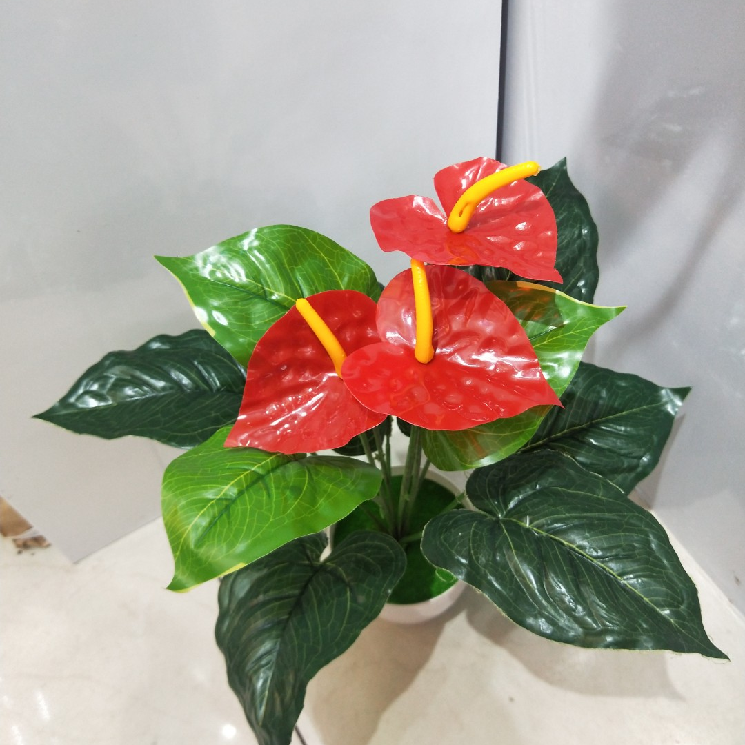 假花仿真花装饰客厅塑料花小盆景卧室餐桌酒柜创意摆件工艺品带盆