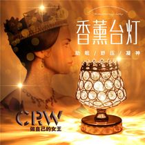 Plug in refined oil lamp European style bedroom bedside lamp wholesale trade aromatherapy creative crystal night lamp