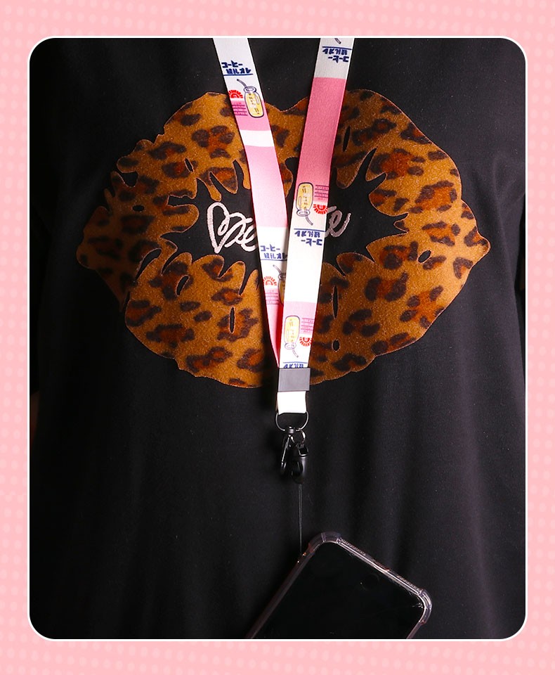 定制卡通可爱女款挂脖手机挂绳子男钥匙手腕吊饰链定制应援物图案logo挂绳详情图4