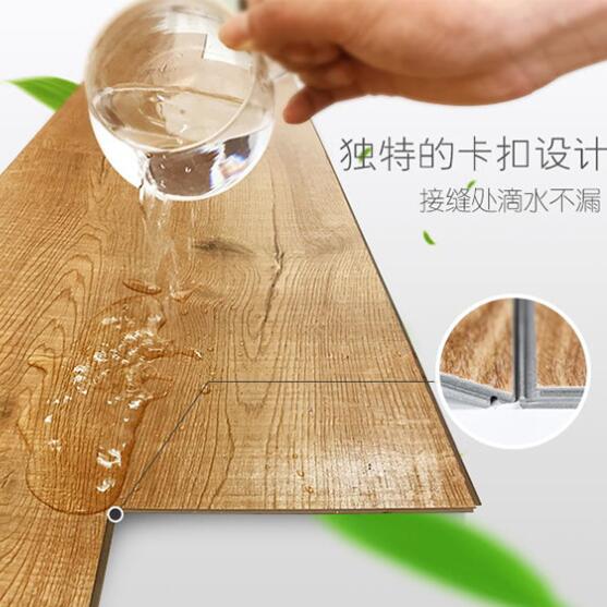 新款热销石塑地板塑料地板SPC地板锁扣地板4mm地板翻新商场办公卧室客厅家居木纹宾馆饭店