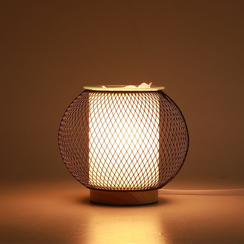 Plug-in refined oil lamp modern simple bedroom bed lamp creative mesh club beauty salon perfume machine