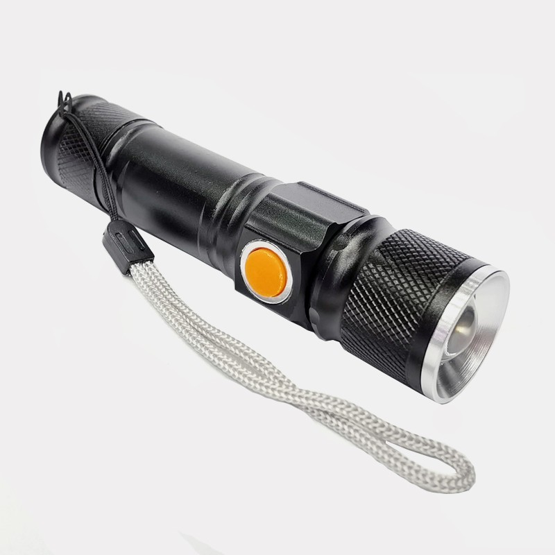 515USB charging mini flashlight, telescopic focusing high-intensity LED flashlight, mini portable high-intensity lamp flashlight detail image 11