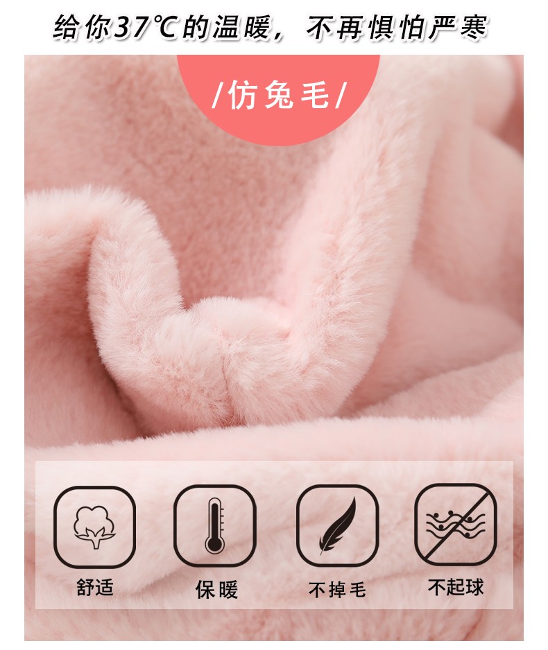 2021 New Network Red Winter Korean Version Cute Bear Hat, Neck, Scarf And Gloves For Women Autumn And Winter Application Scenario