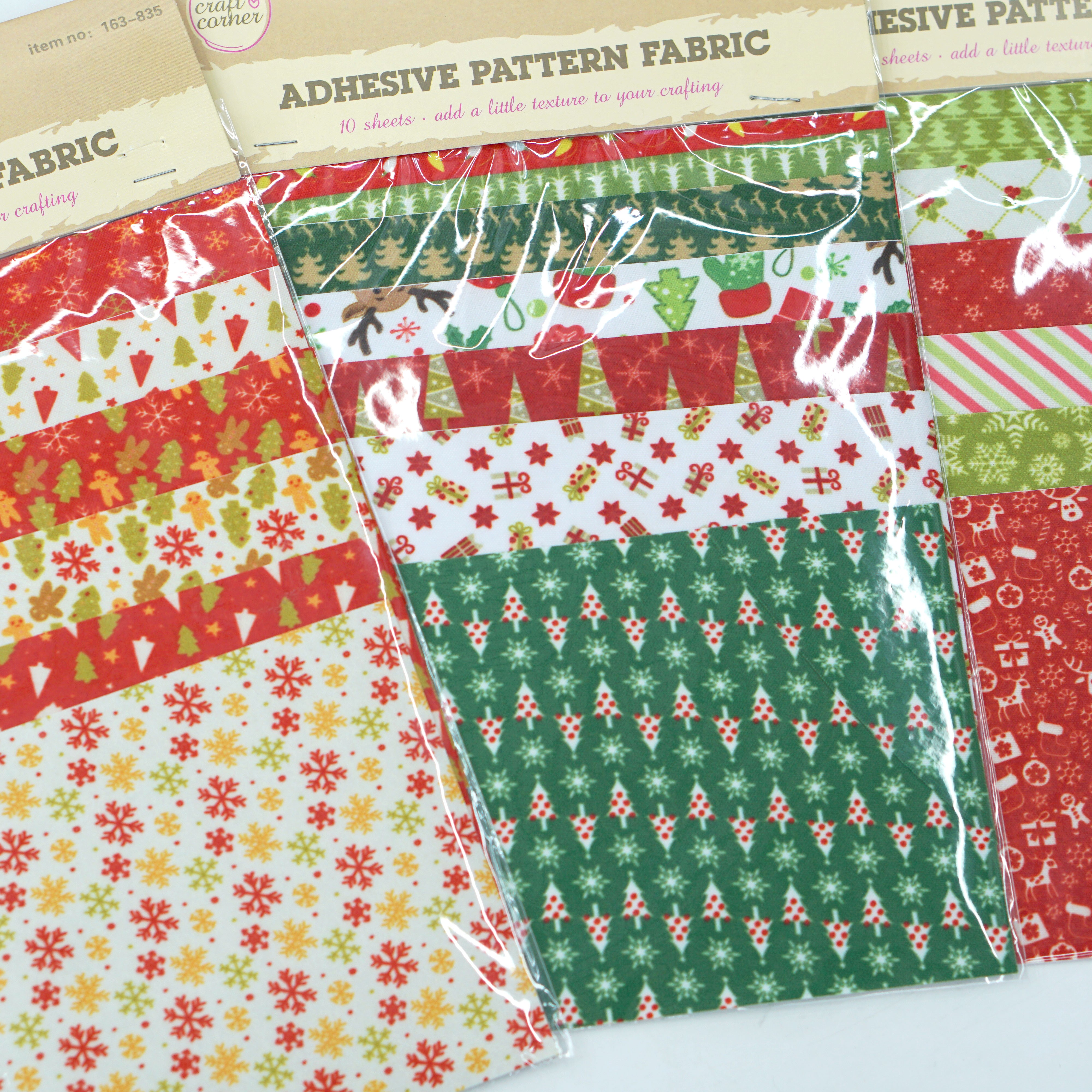 Korean bestseller DIY handmade fabric stickers with floral polka dots Christmas cartoon cotton fabric are cute, fresh and customizable detail image 3