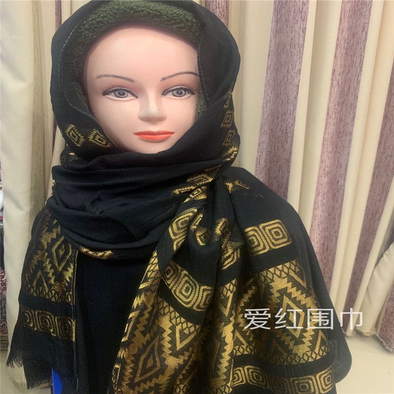 围巾女士欧美风潮流披肩秋冬折扣促销季外套百搭休闲批发125