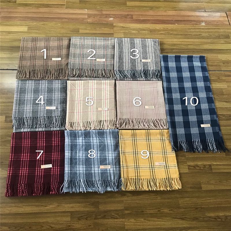 Women's scarves, trendy European and American style shawls, autumn and winter discount promotion season, versatile and casual coats, wholesale 196