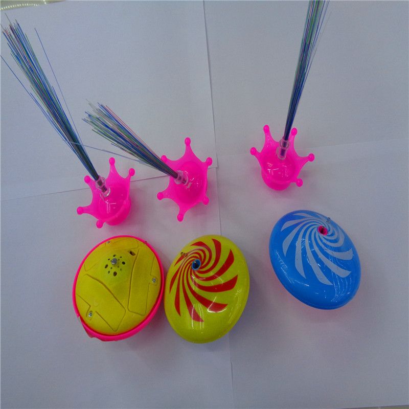 New optical fiber music with crown electric flashing gyroscope drift toy gyroscope, direct sales from the manufacturer at the street stall details Picture