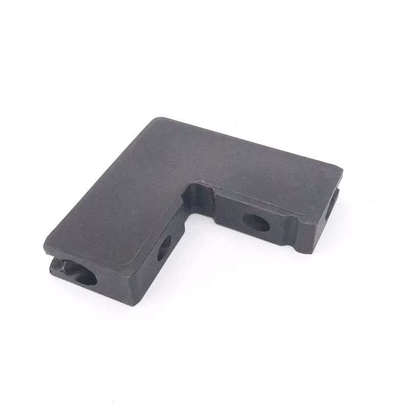 African doors and Windows 90 degree Angle code aluminum alloy doors and Windows hardware door and window corner code screen window plastic connector details Picture