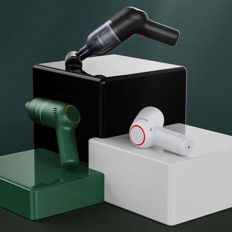 无线车载迷你吸尘器吸尘器手持无线电动吸尘器汽车吸尘器寵物美容吸塵器车载吸尘器