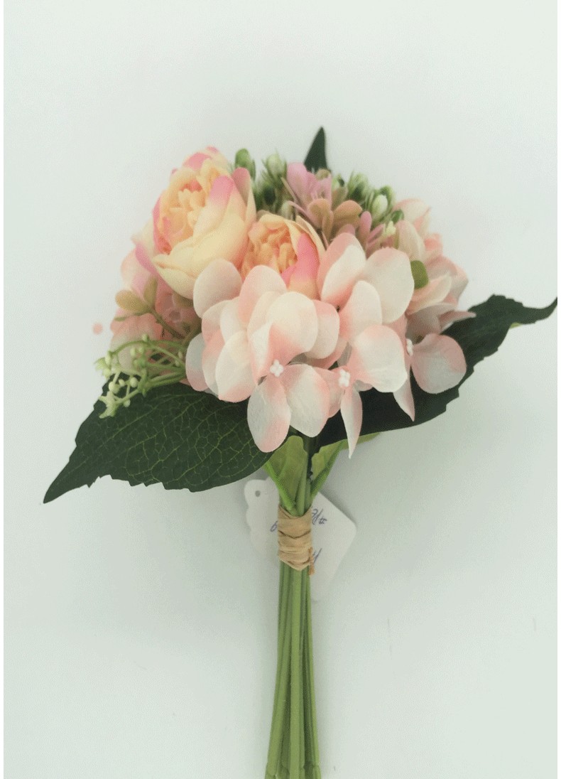 新娘手捧花仿真花玫瑰西欧婚庆礼堂酒店教堂装扮婚纱摄影配件批发详情图5