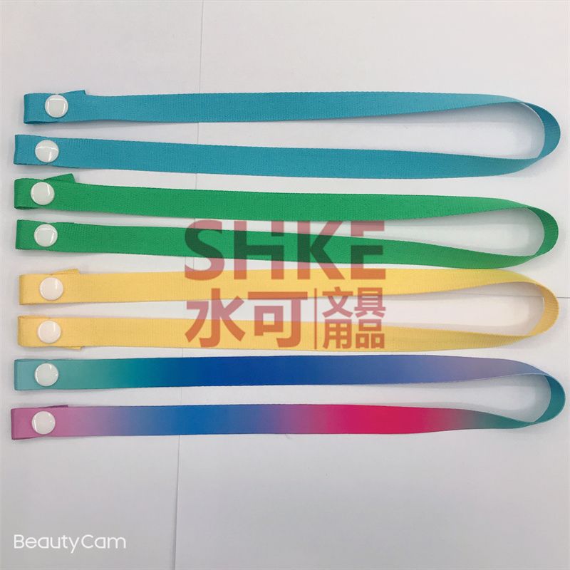 1.5CM热销爆款光板空白口罩绳，防风绳 可调节儿童防丢口罩挂带