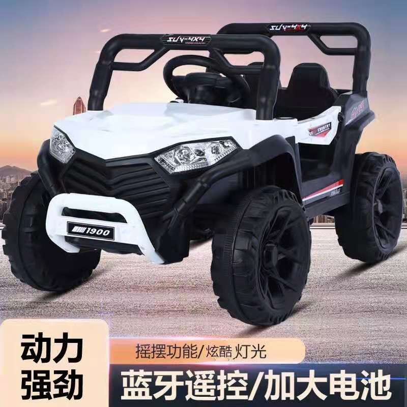 2021新款儿童电动车充电越野驱动四轮车3-10岁宝宝可坐遥控汽车详情图13