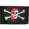 海盗旗90*150节日万圣节旗子骷髅头旗帜定做现货图